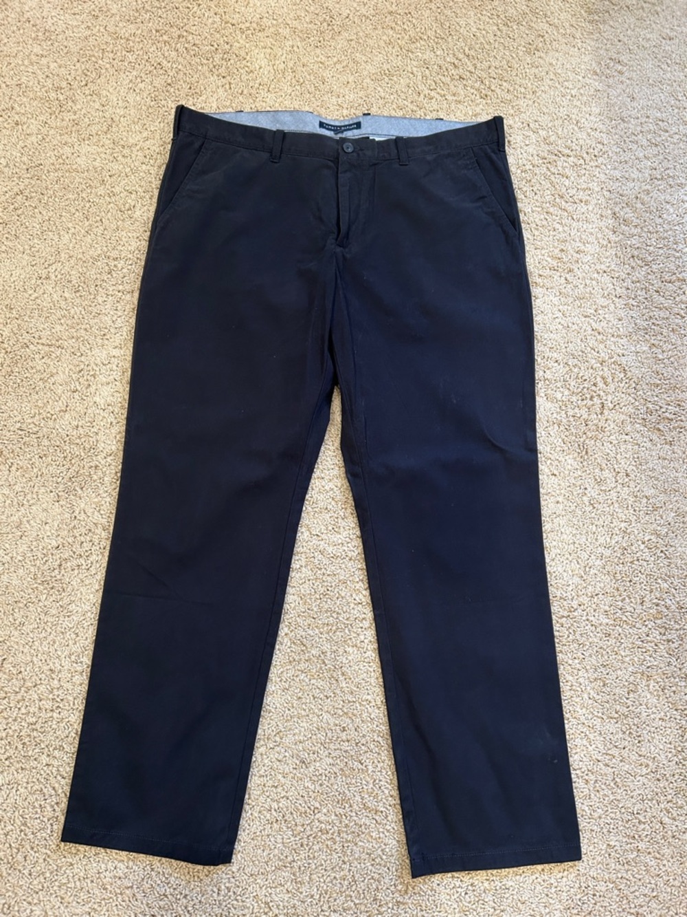 Tommy Hilfiger Black Men's Chino Slacks